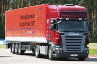 Noskaidrots Latvijas labākais jaunais kravas auto vadītājs