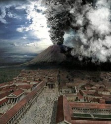 Taps filma par vulkāna iznīcināto Pompeju pilsētu