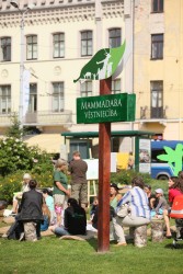 Mammadaba vēstniecību Rīgas centrā apmeklējuši vairāk nekā 6 000 cilvēku