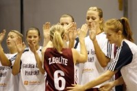 Latvijas sieviešu basketbola izlase nodrošina pirmo vietu apakšgrupā olimpiskajā kvalifikācijas turnīrā