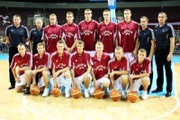 Latvijas U-20 basketbola izlase Eiropas čempionāta spēlē piekāpjas Spānijai