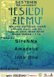 "SireNNa", "AMADEUS" un "Into One" ielūdz uz koncertu "Iesildi ziemu!"