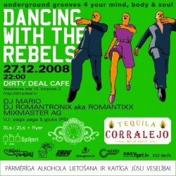 Notiks otrais deju pasākums "Dancing With The Rebels"