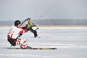 Foto no pasaules čempionāta ledus burāšanā