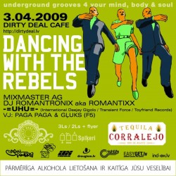 Notiks ceturtais pasākums sērijā „Dancing With The Rebels”