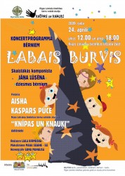 Rīgas Latviešu biedrībā skanēs koncertprogramma „Labais burvis”