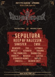 Lietuvā notiks metālmūzikas festivāls Devilstone Open Air