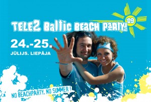 „Tele2 Beach Dance House” saulainie vakari un tropiskās naktis