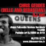 Šo piektdien Rīgā uzstāsies Chris Geddes no „Belle & Sebastian”