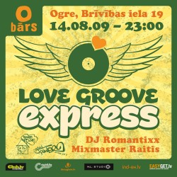 Ogrē piestās “Love Groove Express”