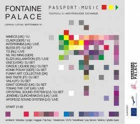 „Passport:Music" performance klubā „Fontaine Palace”