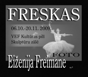 VEF kultūras pilī turpinās fotoizstāde “Freskas”