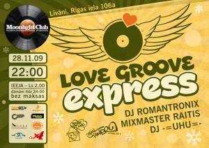 “Love Groove Express” piestās Līvānos