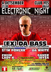 Valgā notiks modernās elektroniskās deju mūzikas pasākums “Electronic Night”