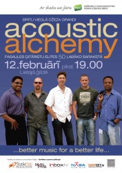 Lielajā Ģildē koncertēs britu vieglā džeza apvienība “Acoustic Alchemy”