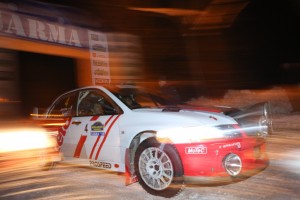 Rallijā „Sarma 2010” pirmajā dienā dominē Egle/Jerums