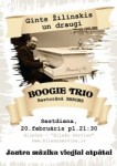 „Boogie Trio” koncertēs restorānā „Barons”