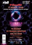 “BUBBLE MADNESS” burbuļu ballīte viesosies Talsos