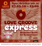 Ogrē piestās “Love Groove Express”