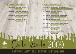 Tiks noteikta Gada izrāde 2009