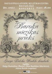 Daugavpilī notiks koncerts “Baroka mūzikas prieks”