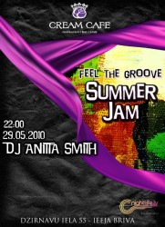 "Cream Cafe" notiks vasarīga ballīte kopā ar DJ Anitta Smith