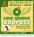 Ogrē piestās “Love Groove Express”