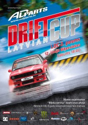 Pēc nedēļas Biķerniekos notiks Latvian Drift Cup 2. posms