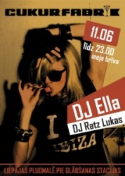 DJ Ella uzstāsies Liepājas pludmales bārā CUKURFABRIK'