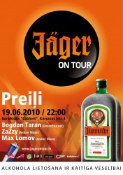 "Jager on Tour" viesosies Preiļos