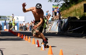 Skeitborda slaloms festivāla "ZZ BBP" laikā