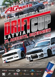 Latvian Drift Cup 4.posmā ātrums palielinās