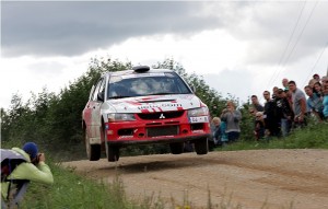 Egle/Jerums rallijā Kurzeme 2010 izcīna 3.vietu