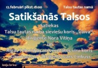 Kori "Vaiva" un "Gaudeamus" tiekas Talsos