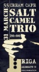 "Cream Cafe" muzicēs "Salt Camel Trio"