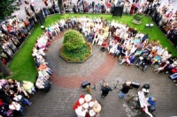 "Kārļa Vanaga City Jazz Big Band" koncerts Mazās Ģildes dārziņā