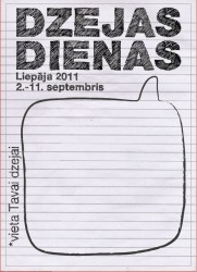 Liepājā notiks Dzejas dienas 2011