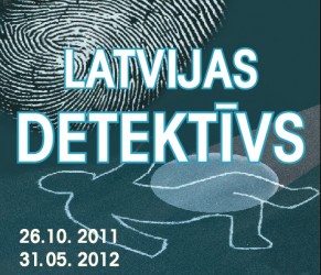 Izstāde "Latvijas detektīvs" Rakstniecības un mūzikas muzejā