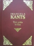 Imanuels Kants "Tīrā prāta kritika"