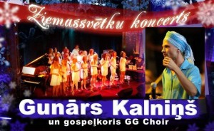 Gunāra Kalniņa un gospeļkora „GG Choir" Ziemaasvētku koncerts Valkā