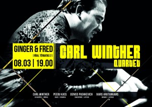 Carl Winther Quartet uzstāsies Sieviešu dienas koncertā