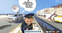 Izveidota pasaulē pirmā 360° virtuālā karikatūra