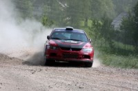 Rallijsprintā „Gulbis 2012" favorīti nostiprina pozīcijas